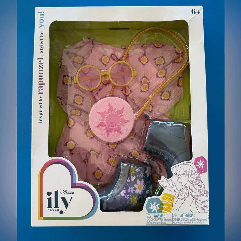 Disney ily Rapunzel doll outfit set